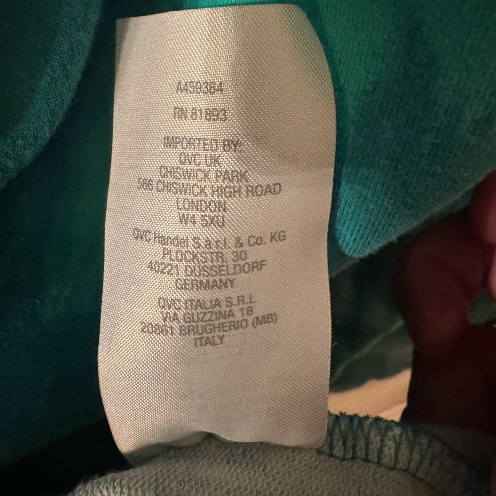 Isaac Mizrahi Live French Terry Cowl Neck Pullover - Picture 12 of 12